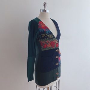 Preloved sweater made from upcycled sweaters